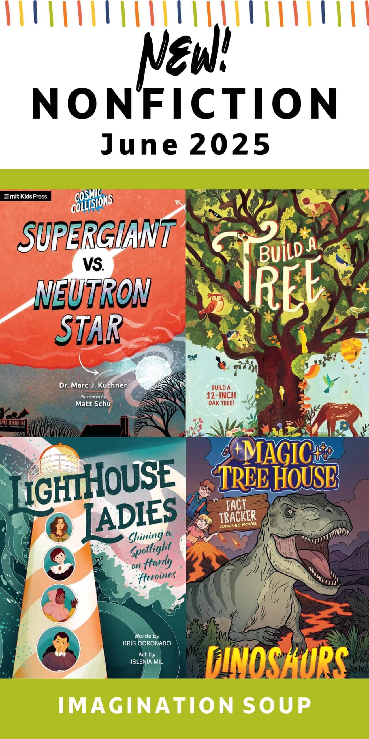 new nonfiction children's books June 2025