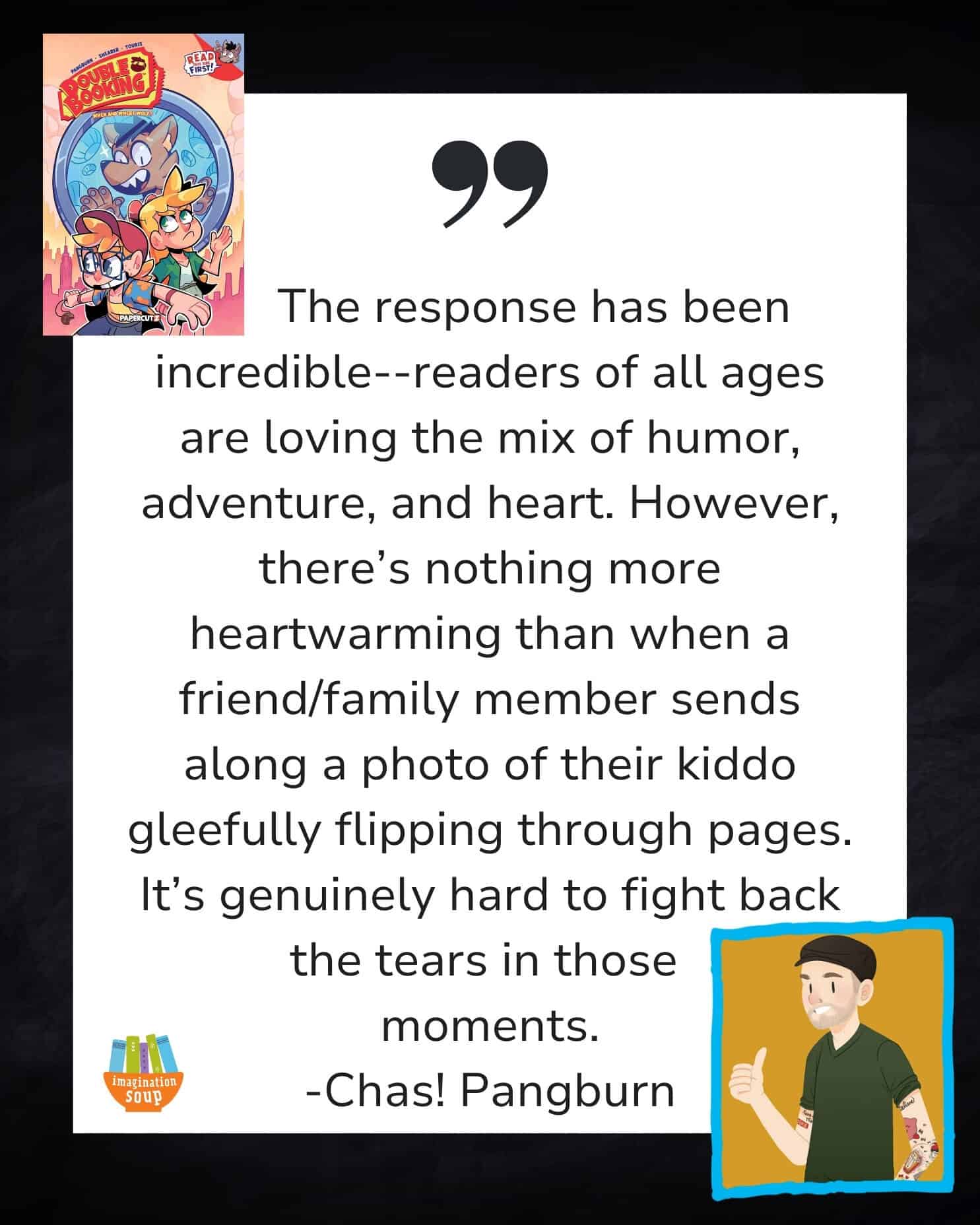Author Interview with Middle Grade Graphic Novelist Siblings Kim and Chas!