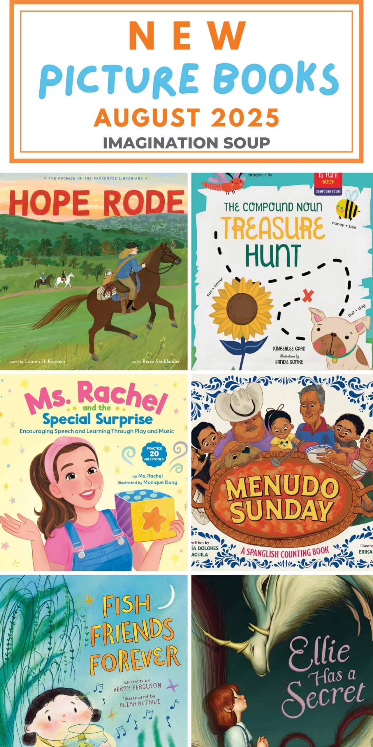 new picture books, August 2025