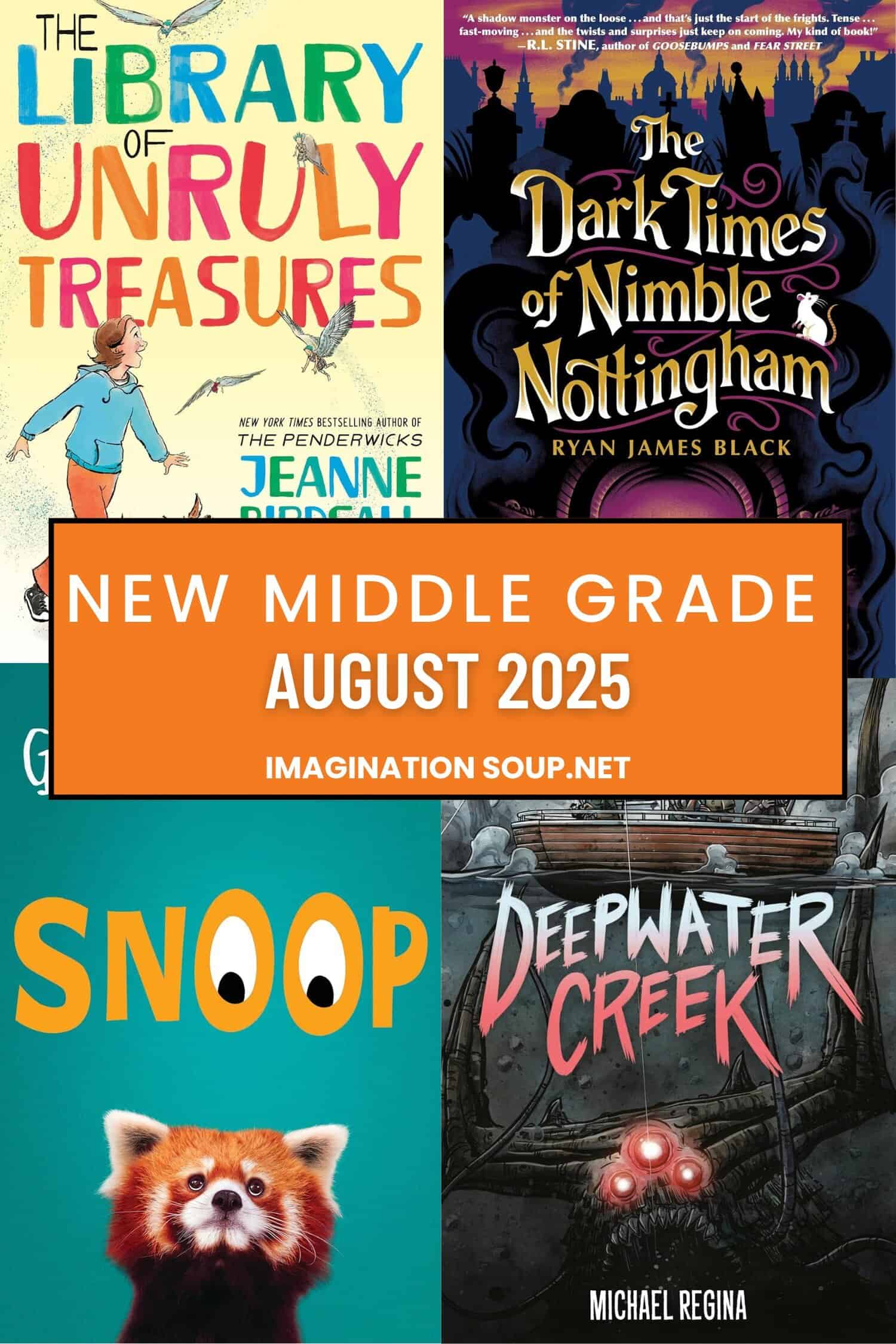 new middle grade August 2025