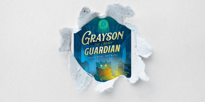 Grayson the Library Guardian Picture Book About Libraries
